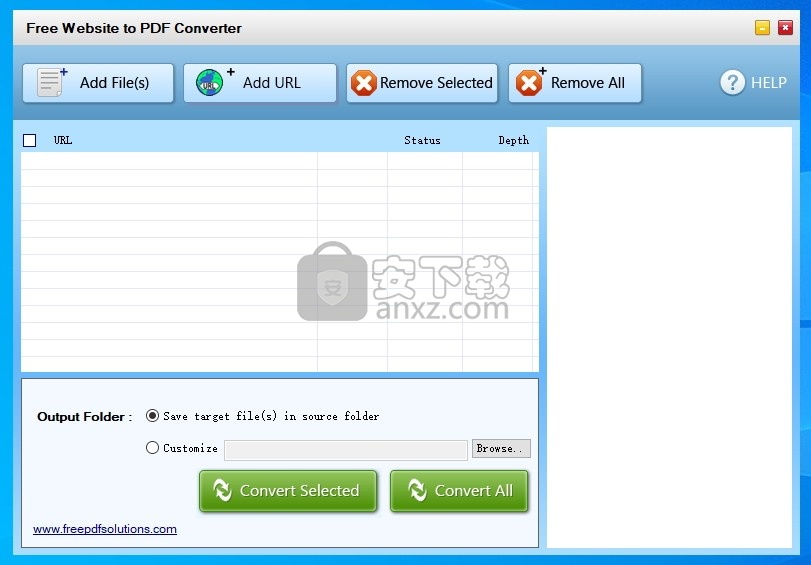 Free Website to PDF Converter(网站转pdf软件)