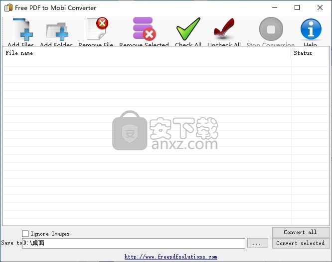 Free Pdf to Mobi Converter(免费PDF转MOBI转换器)