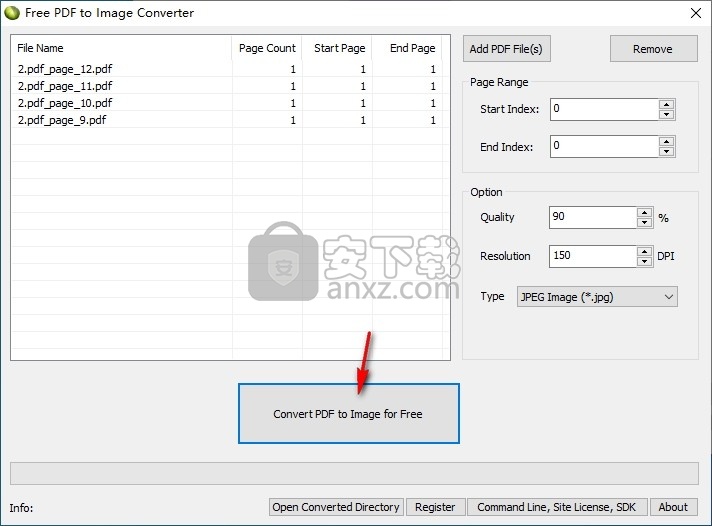 LotApps Free PDF To Image Converter(免费PDF转图片转换器)