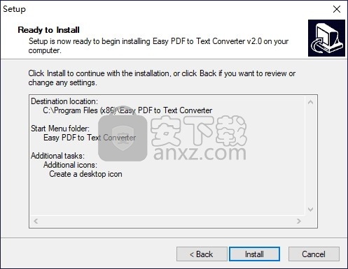 Easy PDF to Text Converter(免费PDF转TXT转换器)