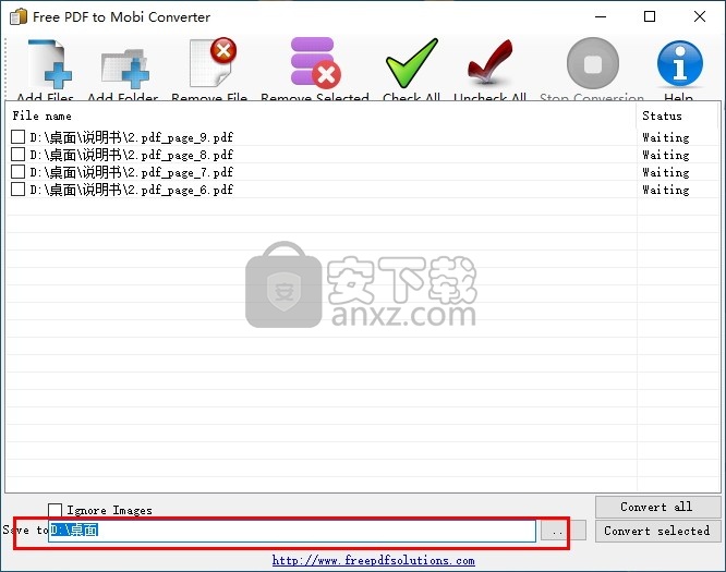 Free Pdf to Mobi Converter(免费PDF转MOBI转换器)
