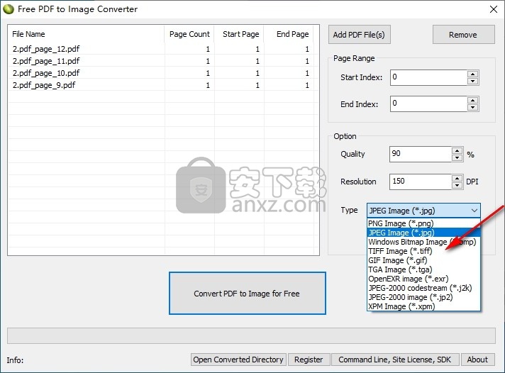 LotApps Free PDF To Image Converter(免费PDF转图片转换器)