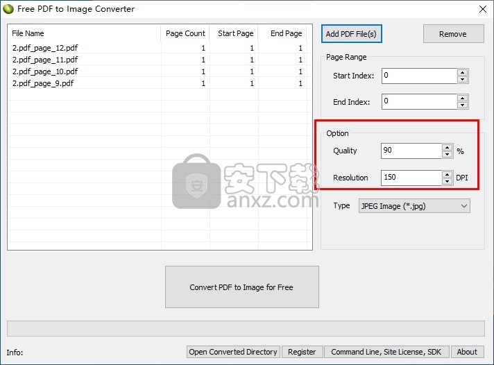 LotApps Free PDF To Image Converter(免费PDF转图片转换器)
