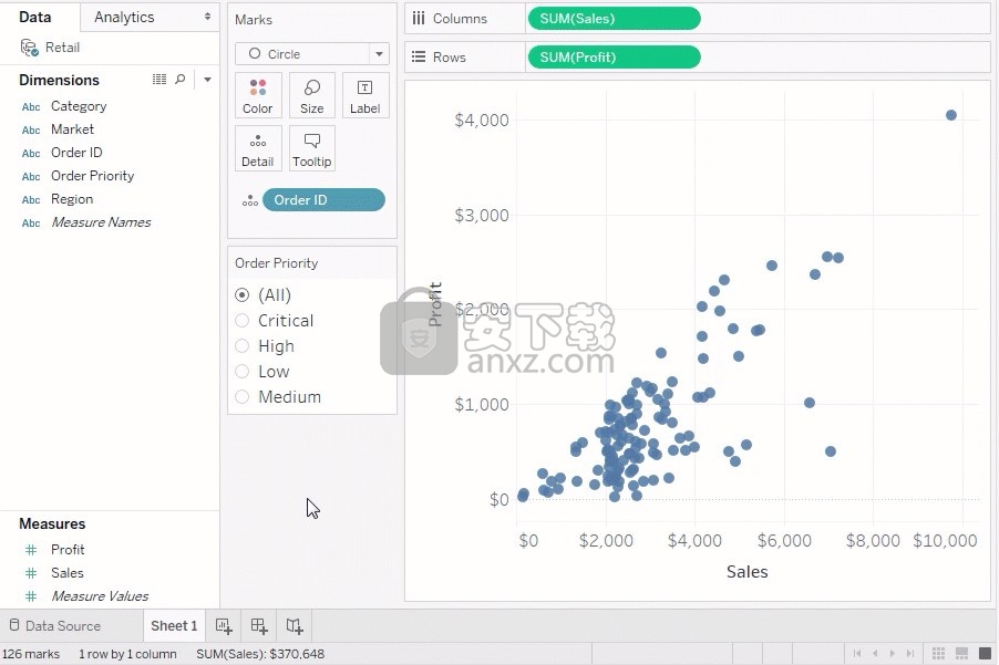 tableau desktop professional edition 2021.1中文 