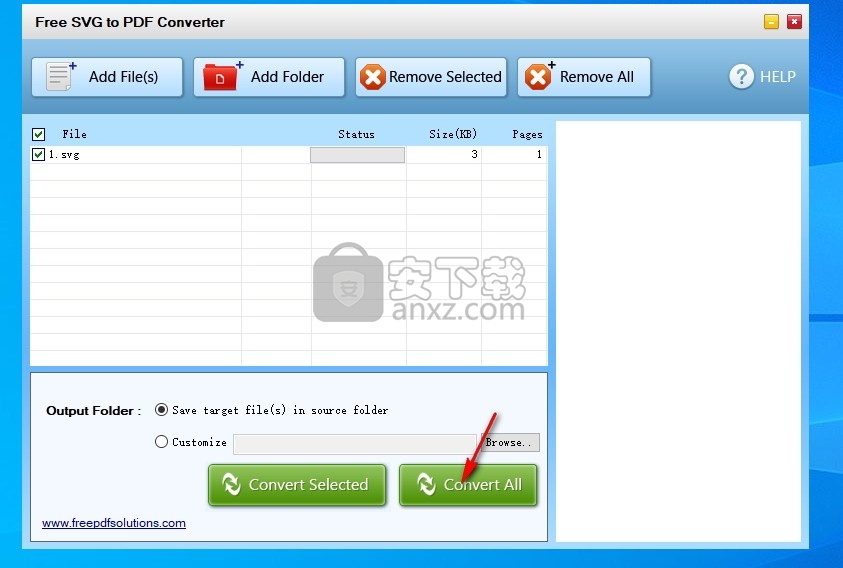 Free SVG to PDF Converter(免费SVG转PDF转换器)