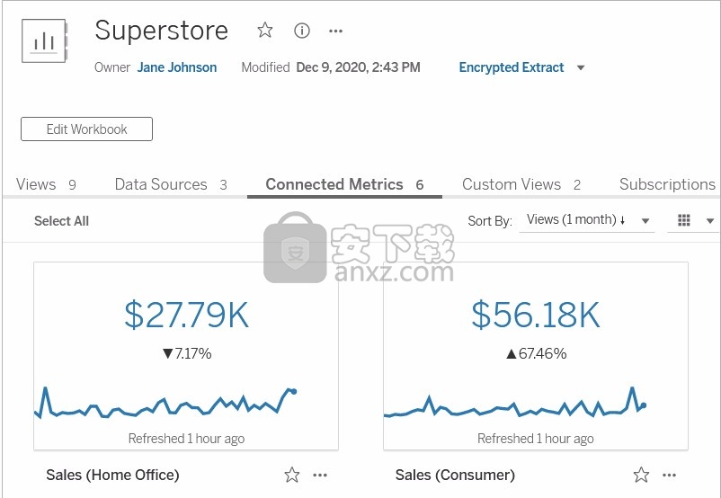 tableau desktop professional edition 2021.1中文 