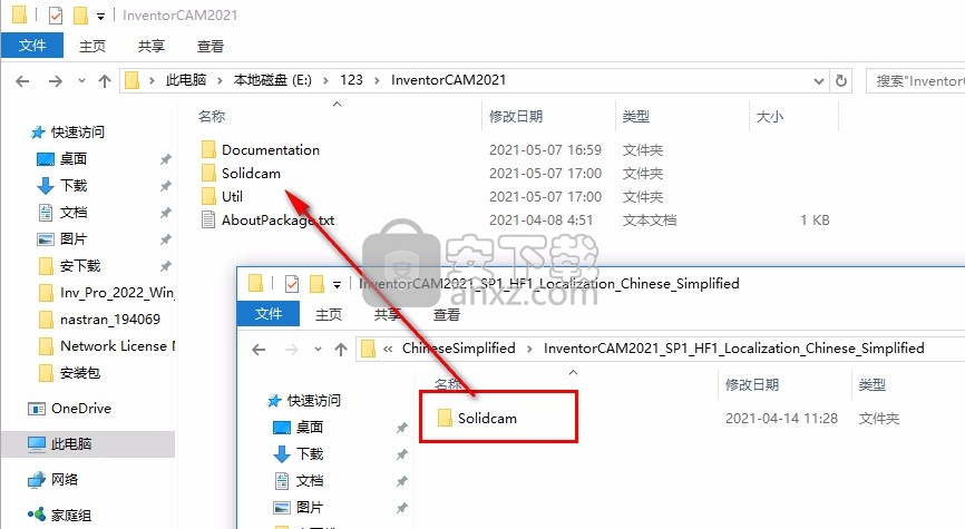 inventorcam 2021 sp1hf1中文