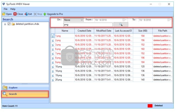 SysTools VHDX Viewer(VHDX文件查看器)
