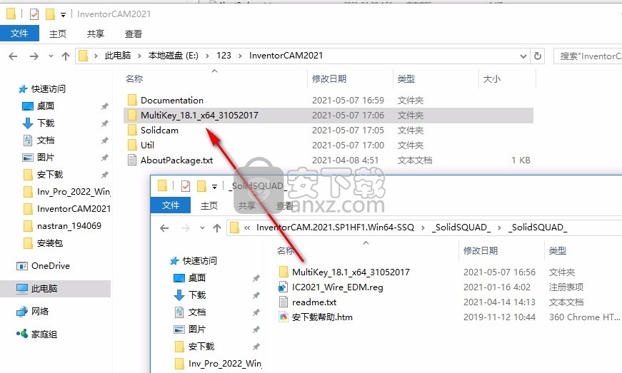 inventorcam 2021 sp1hf1中文