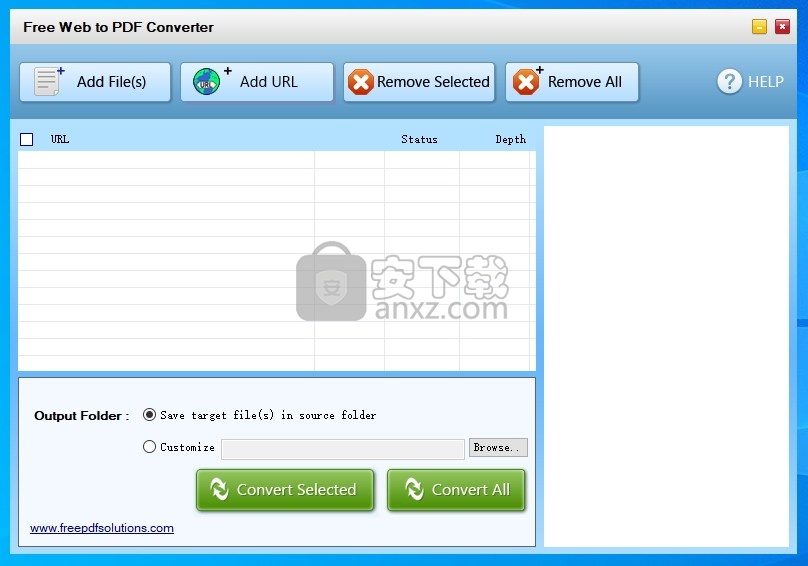 Free Web to PDF Converter(免费Web转PDF转换器)