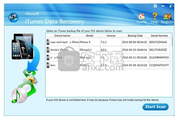 Vibosoft iTunes Data Recovery(iTunes数据恢复软件)