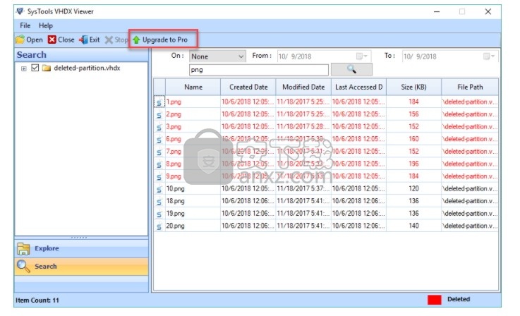 SysTools VHDX Viewer(VHDX文件查看器)