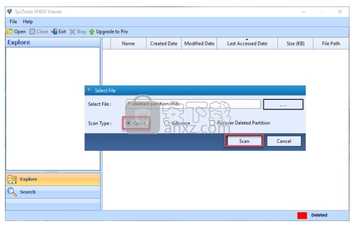 SysTools VHDX Viewer(VHDX文件查看器)