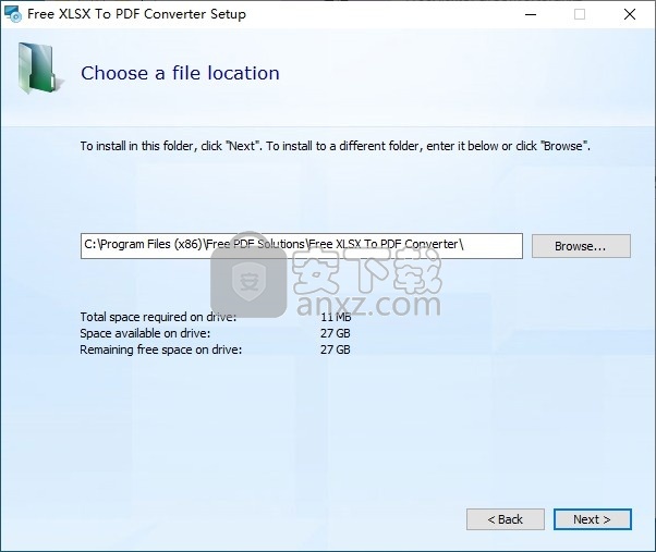 Free Xlsx to Pdf Converter(免费Xlsx转PDF转换器)