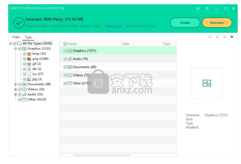 Safe365 Partition Recovery Wizard(分区数据恢复软件)