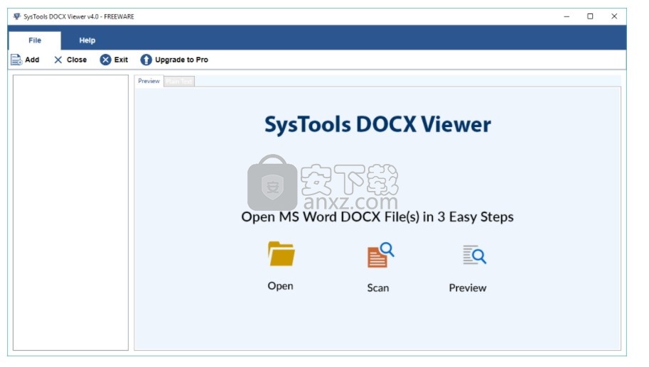 SysTools DOCX Viewer(DOCX文件查看器)