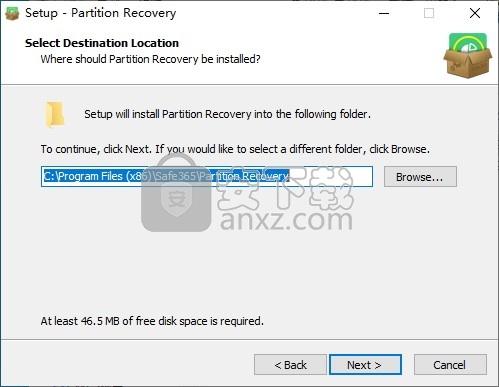 Safe365 Partition Recovery Wizard(分区数据恢复软件)
