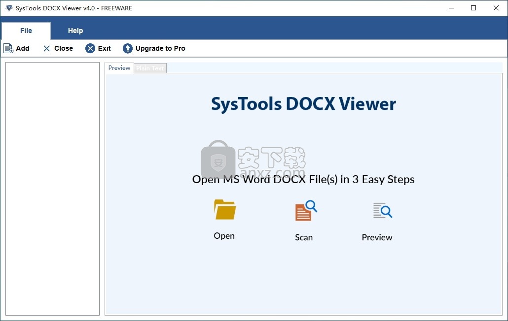 SysTools DOCX Viewer(DOCX文件查看器)