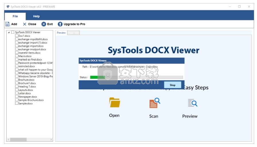 SysTools DOCX Viewer(DOCX文件查看器)