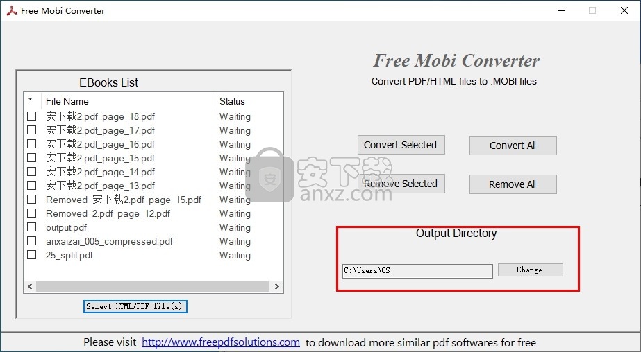 Free Mobi Converter(免费Mobi格式转换器)