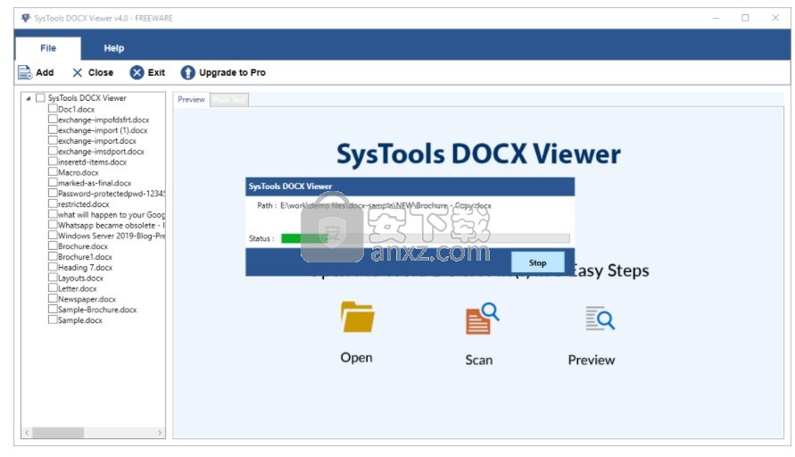 SysTools DOCX Viewer(DOCX文件查看器)