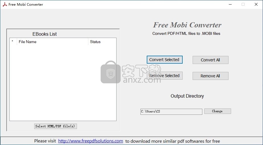 Free Mobi Converter(免费Mobi格式转换器)