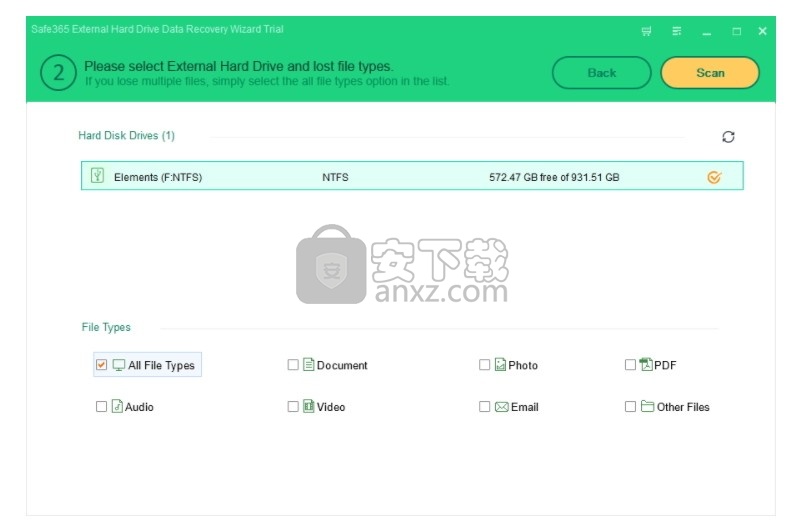 Safe365 External Hard Drive Data Recovery Wizard(外置硬盘数据恢复软件)