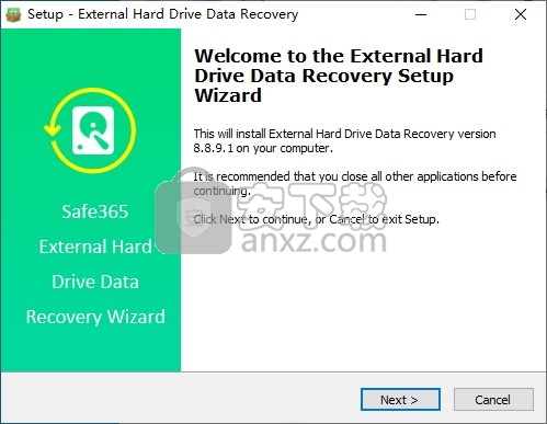 Safe365 External Hard Drive Data Recovery Wizard(外置硬盘数据恢复软件)