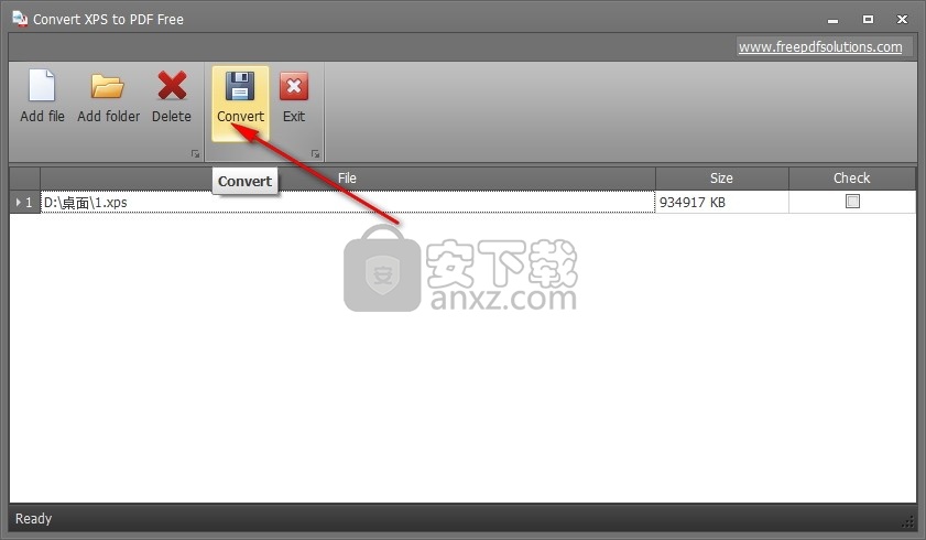 Convert XPS to PDF Free(免费XSP转PDF转换器)