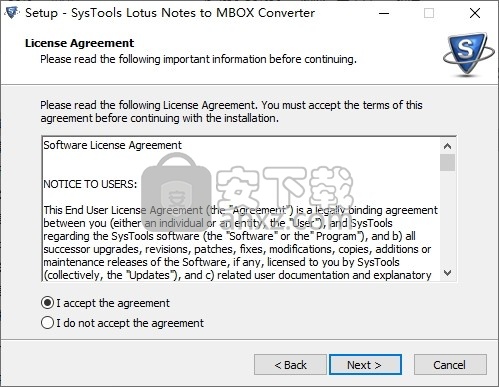 SysTools Lotus Notes to MBOX Converter(NSF转MBOX格式转换器)