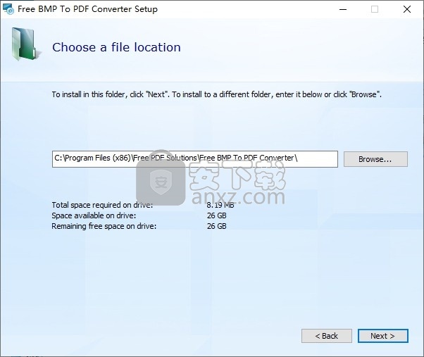 Free BMP to PDF Converter(免费BMP转PDF转换器)