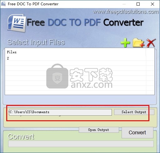 Free DOC To PDF Converter(免费DOC转PDF转换器)