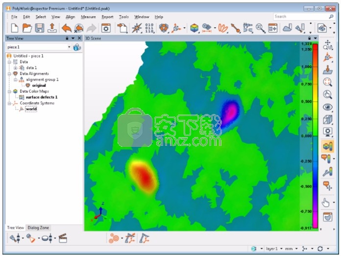 polyworks metrology suite2020 IR2中文