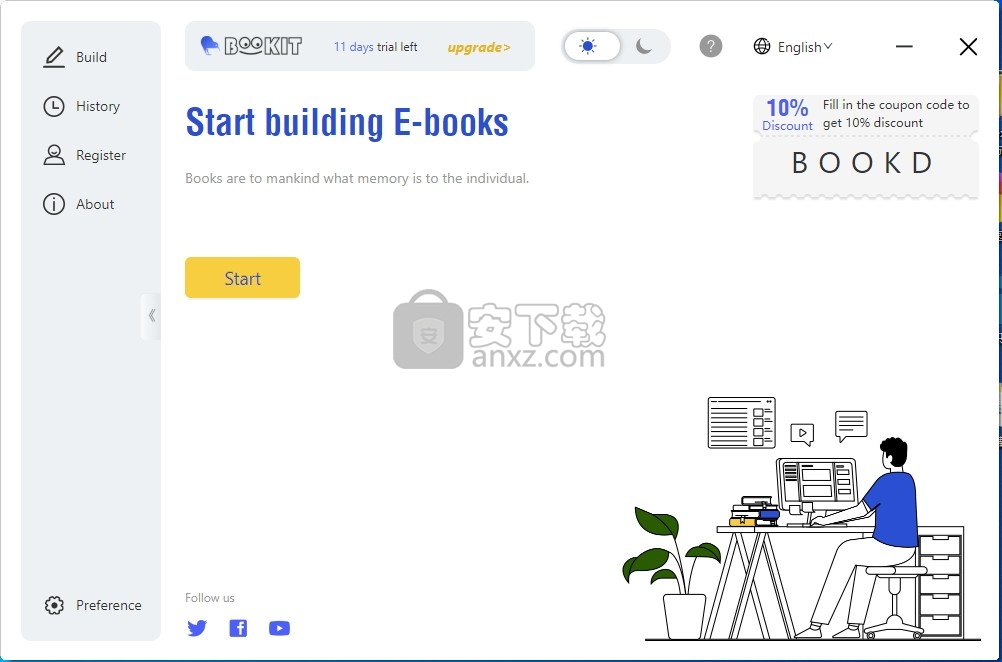 BookIt Desktop(网页保存电子书软件)