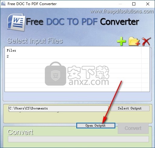 Free DOC To PDF Converter(免费DOC转PDF转换器)