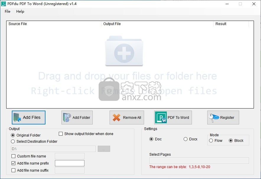 PDFdu PDF To Word Converter(PDF转Word转换器)