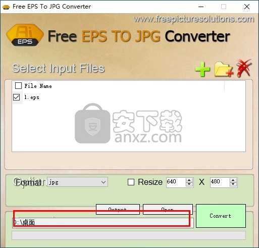 Free EPS To JPG Converter(免费EPS转JPG转换器)