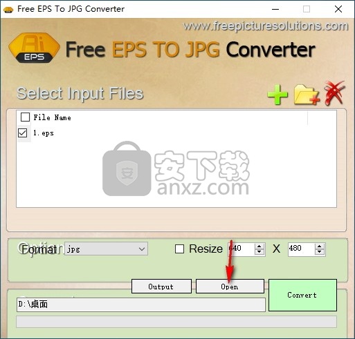 Free EPS To JPG Converter(免费EPS转JPG转换器)
