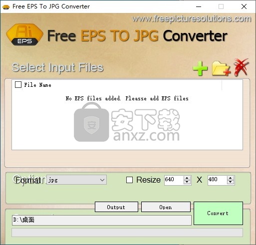 Free EPS To JPG Converter(免费EPS转JPG转换器)