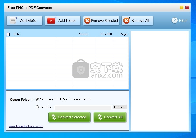 Free PNG to PDF Converter(免费PNG转PDF转换器)