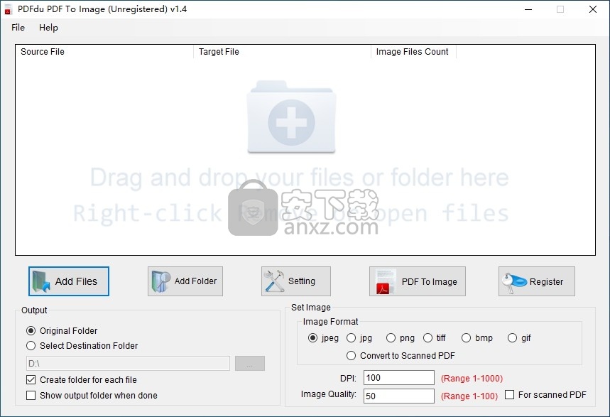 PDFdu PDF To Image(PDF转图片转换器)