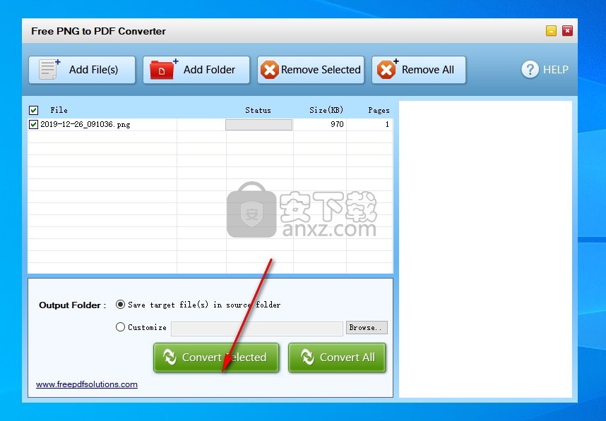 Free PNG to PDF Converter(免费PNG转PDF转换器)