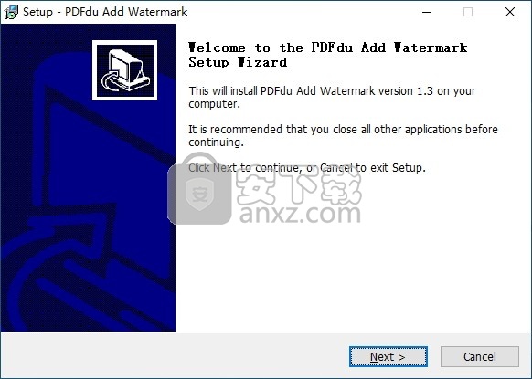 PDFdu Add Watermark(PDF加水印软件)