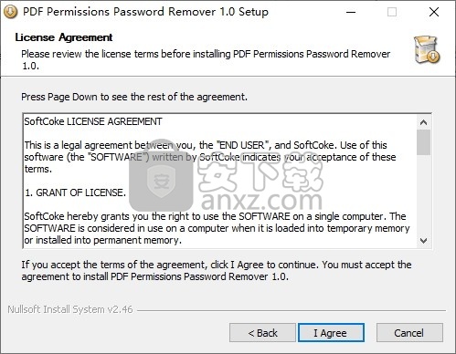 PDF Permissions Password Remover(PDF权限密码删除器)