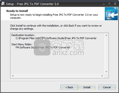 FM JPG To PDF Converter Free(免费JPG转PDF转换器)