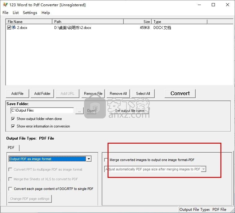 123 Word to Pdf Converter(Word转PDF转换器)