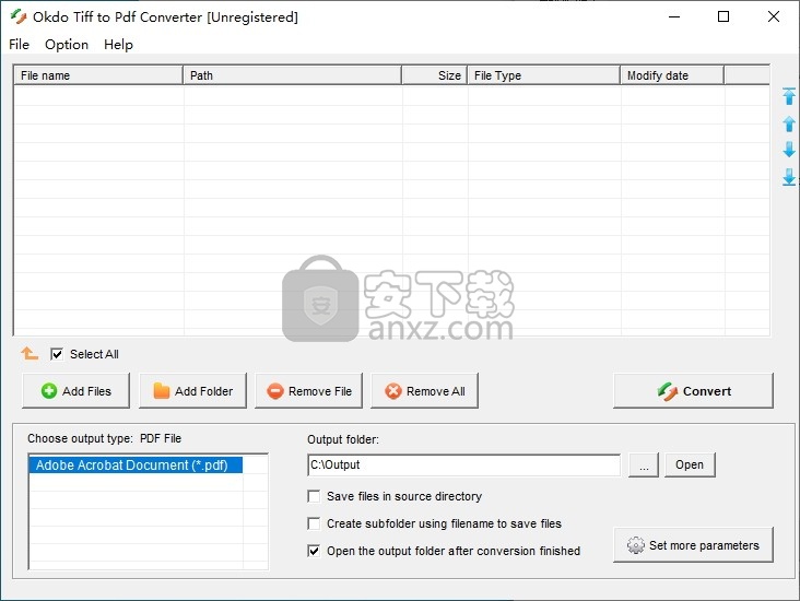 Okdo Tiff to Pdf Converter(TIFF转PDF转换器)