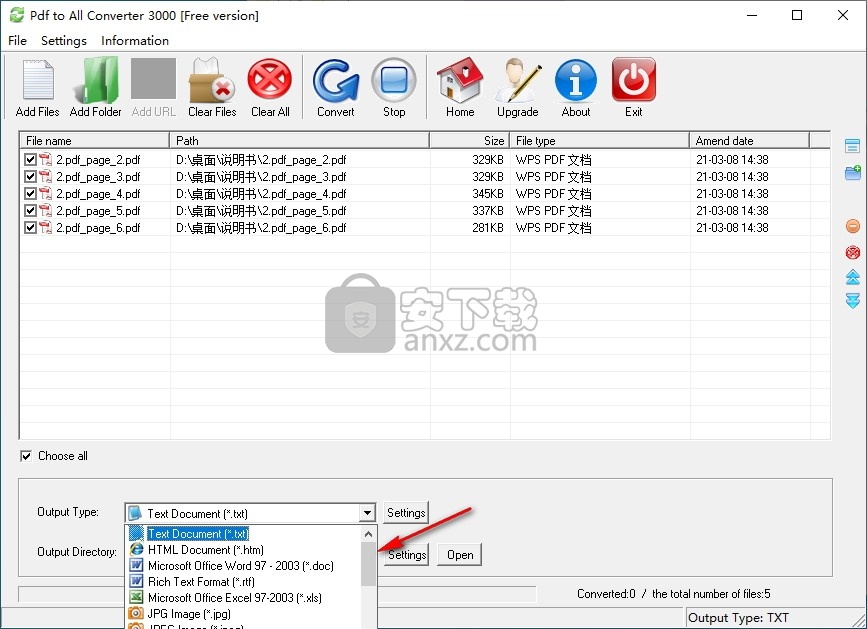 Pdf to All Converter 3000(全能PDF转换器)