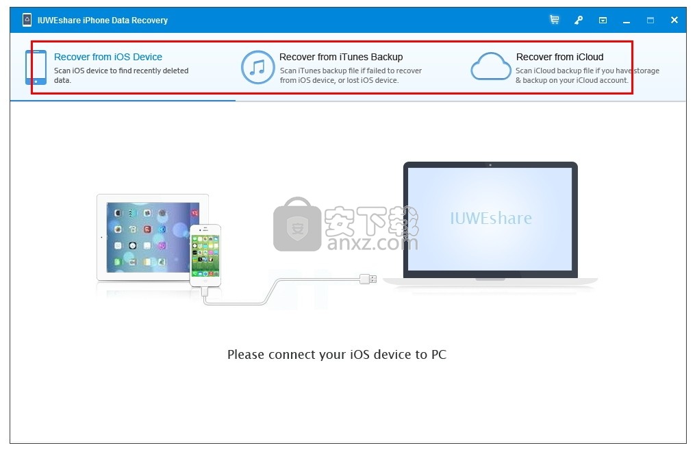 IUWEshare iPhone Data Recovery(iPhone数据恢复软件)