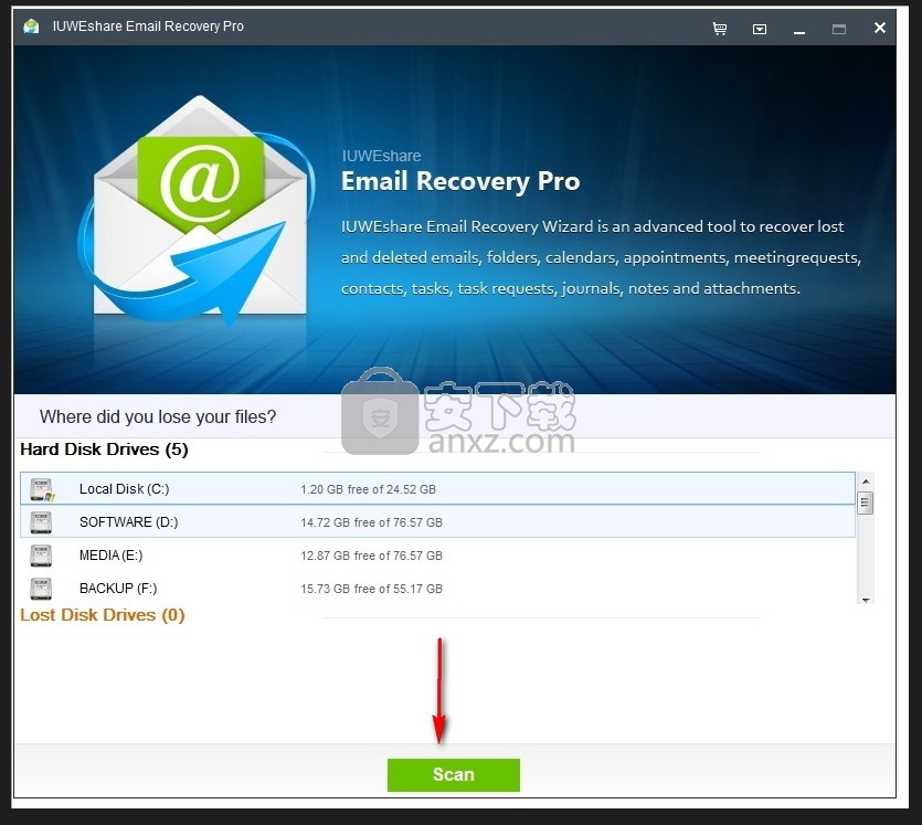 IUWEshare Email Recovery Pro(电子邮件恢复软件)
